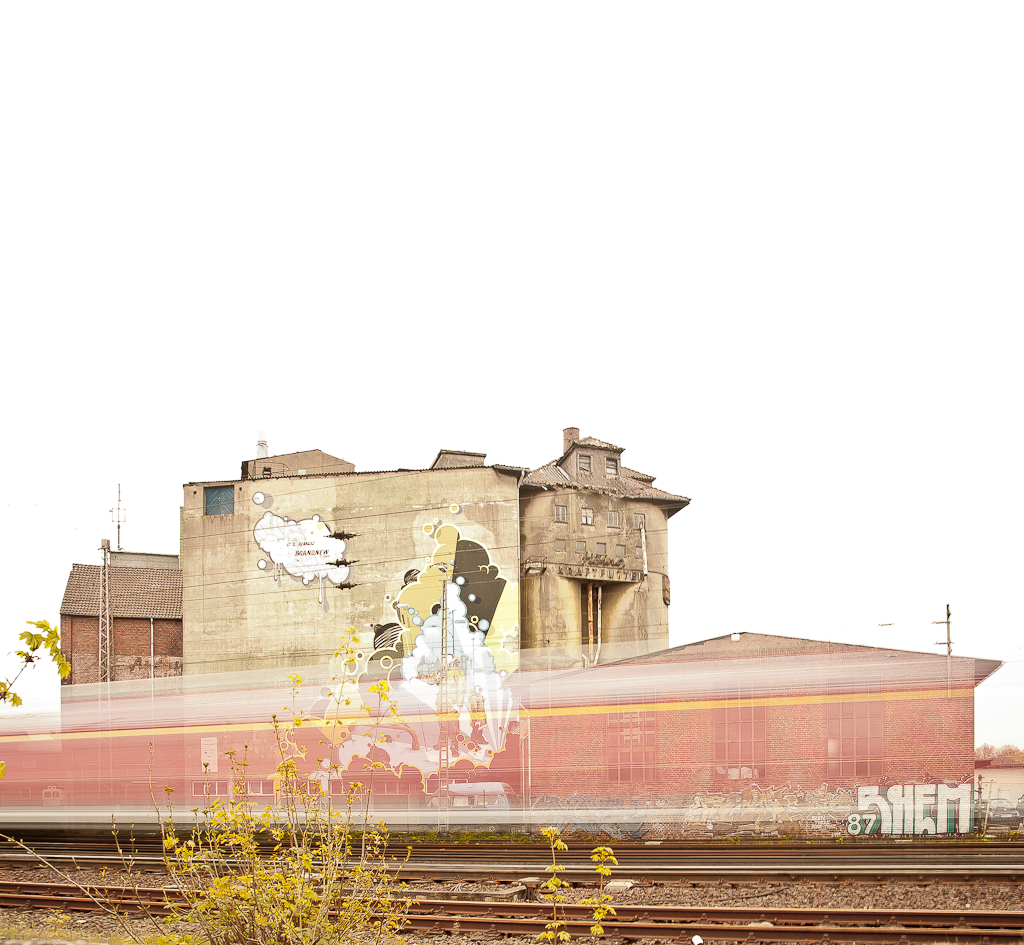 Graffiti Bahnhof Verden/Aller