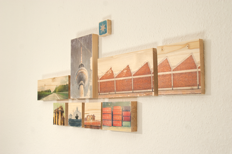 Das fertige Wandbild.